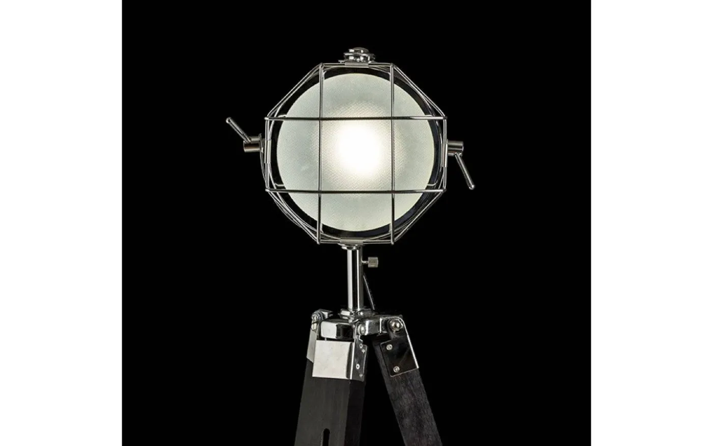 Nautic Golvlampa 117cm Svart/Krom