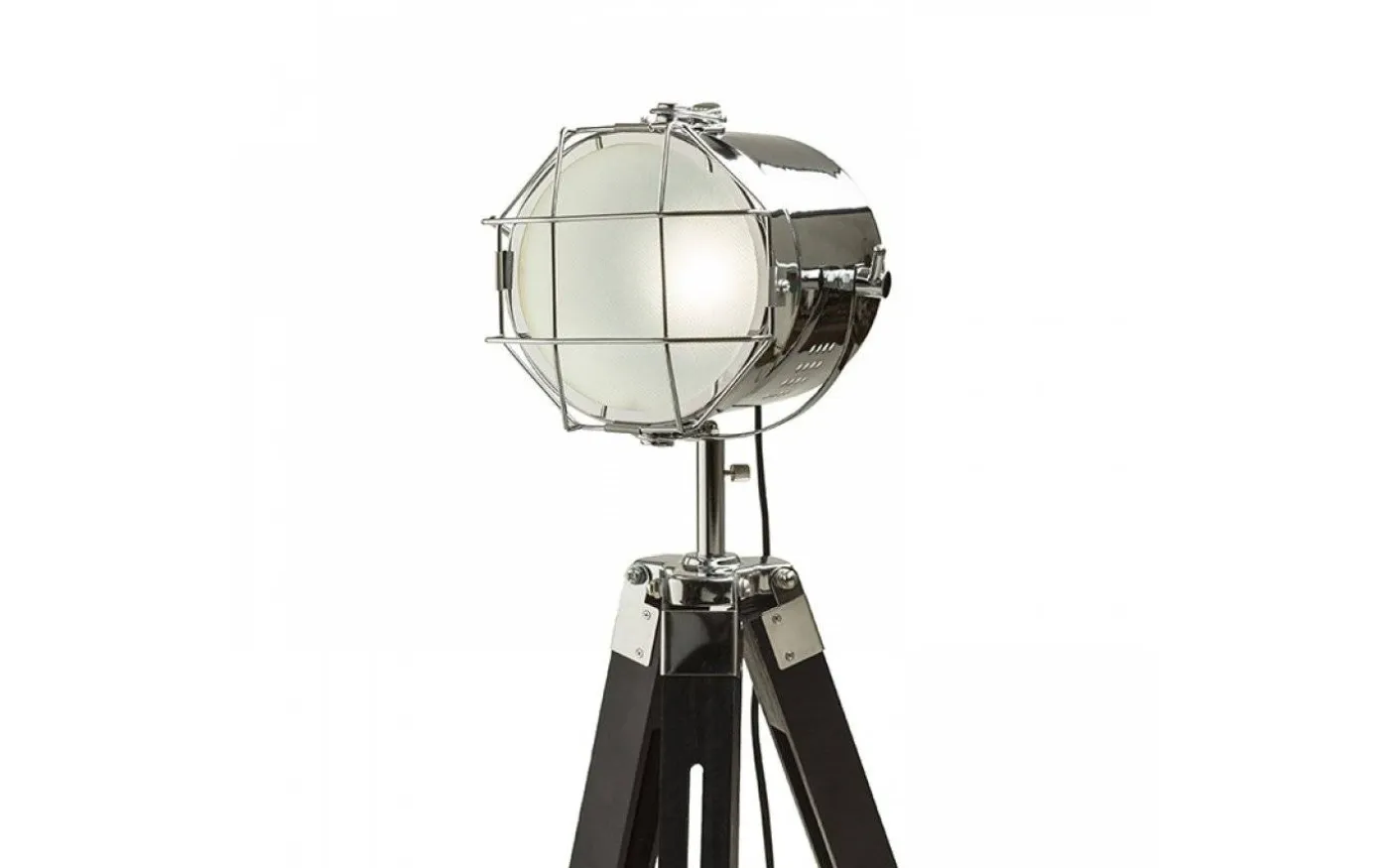 Nautic Golvlampa 117cm Svart/Krom