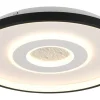 Nazar Plafond LED 40cm mattvit/mattsvart