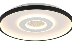 Nazar Plafond LED 40cm mattvit/mattsvart