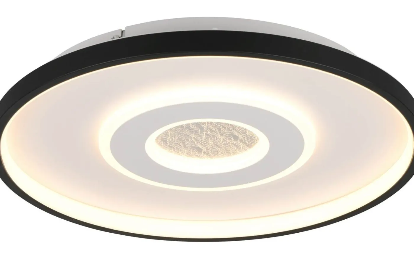 Nazar Plafond LED 40cm mattvit/mattsvart