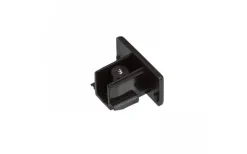 Ändstycke till 1-fas Skena Svart