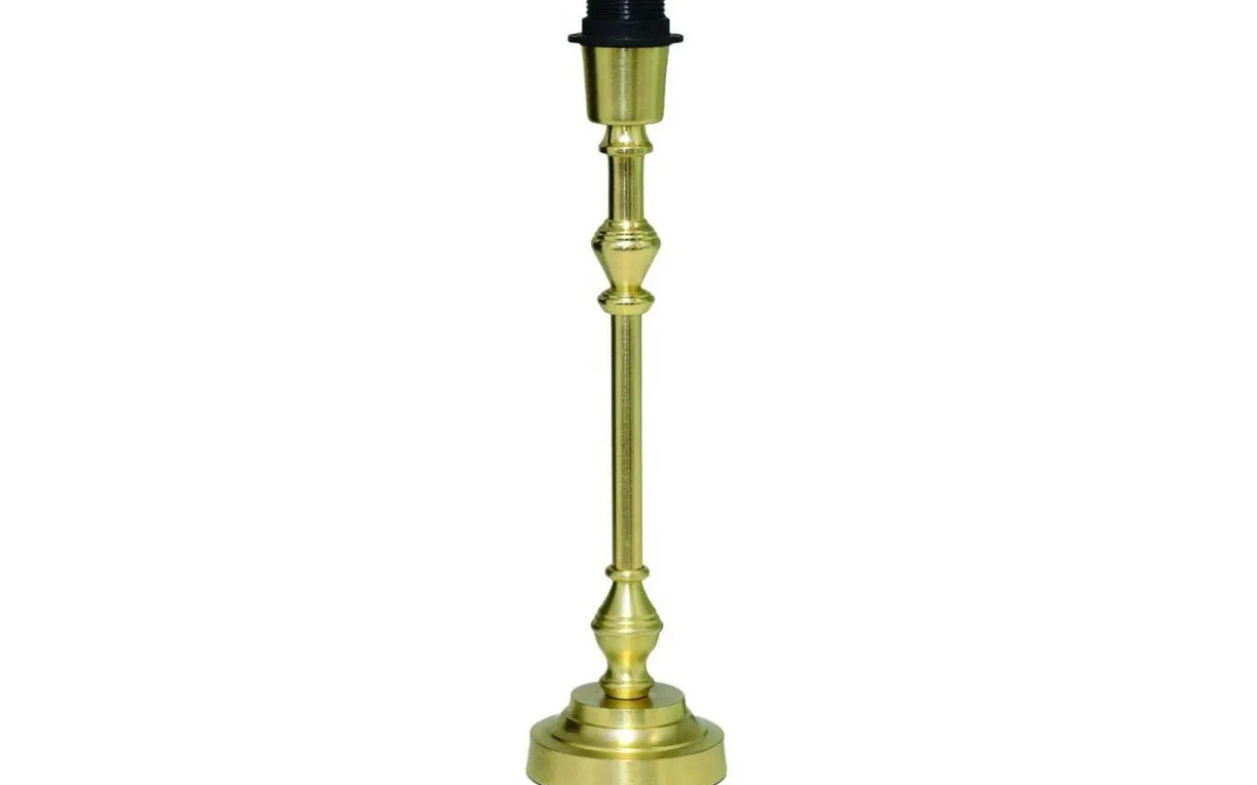 Nelly Lampfot 36cm Borstad Mässing