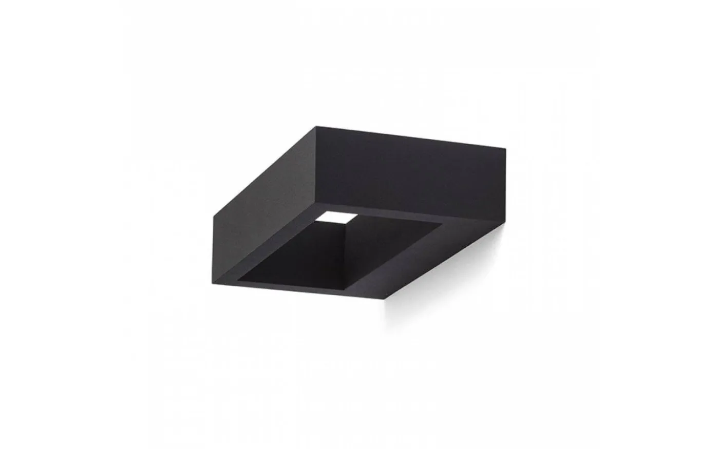 Neman Vägglampa Svart LED 10W 3000K