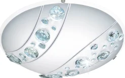 Nerini Plafond 31,5cm LED 4000K 16W Vit/Kristall