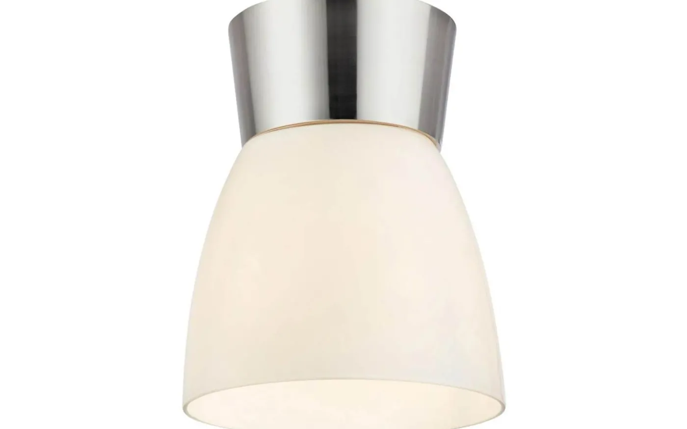 Nerja Plafond 18cm Vit/Stål