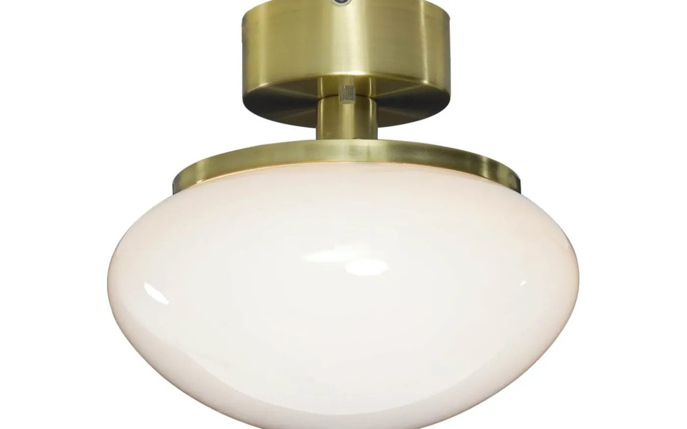 New August Plafond 27cm Matt Mässing