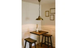 New Haven Taklampa 37cm Mässing