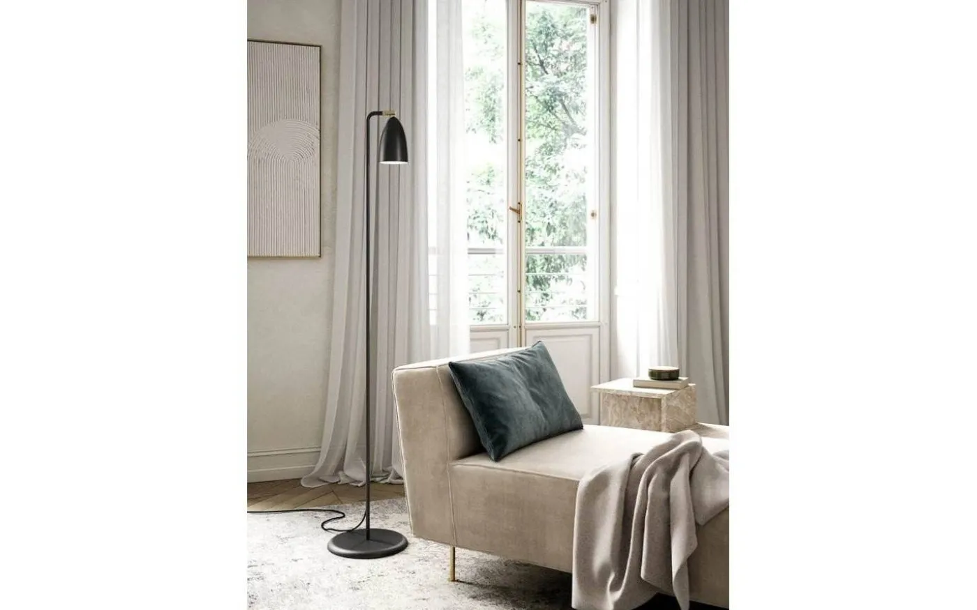 Nexus 2.0 Golvlampa 141cm Svart