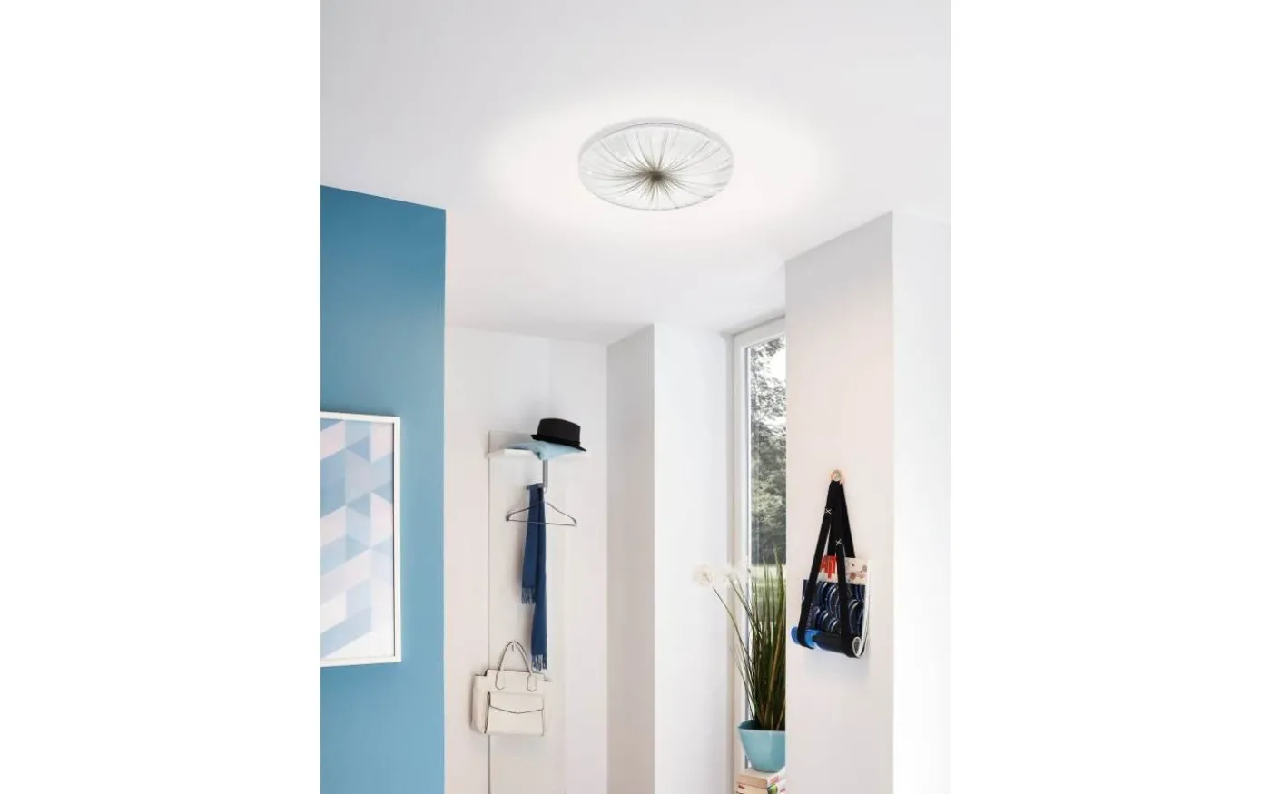 Nieves Plafond 51cm LED 3000K 31W Vit