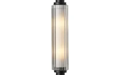 Nimal Double Vägglampa Badrum 35cm Svart IP44