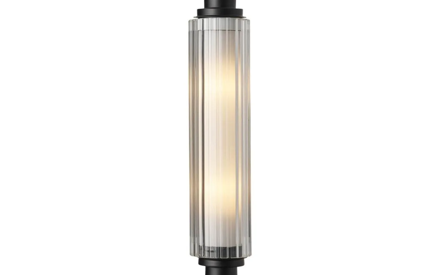 Nimal Double Vägglampa Badrum 35cm Svart IP44
