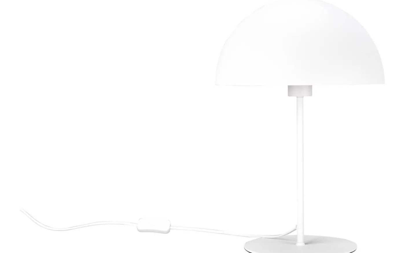 Nola Bordslampa 45cm E27 matt vit