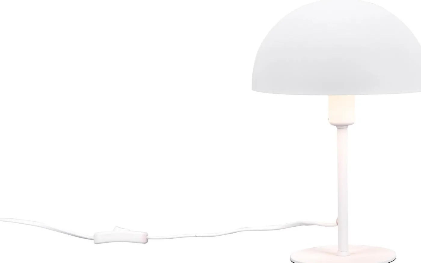 Nola Bordslampa 30cm E14 matt vit