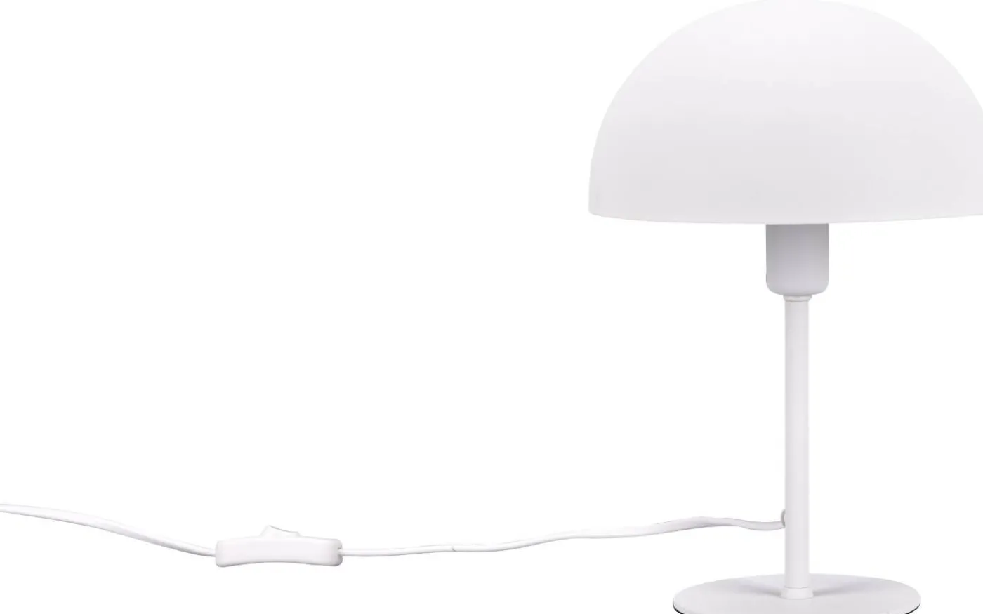 Nola Bordslampa 30cm E14 matt vit