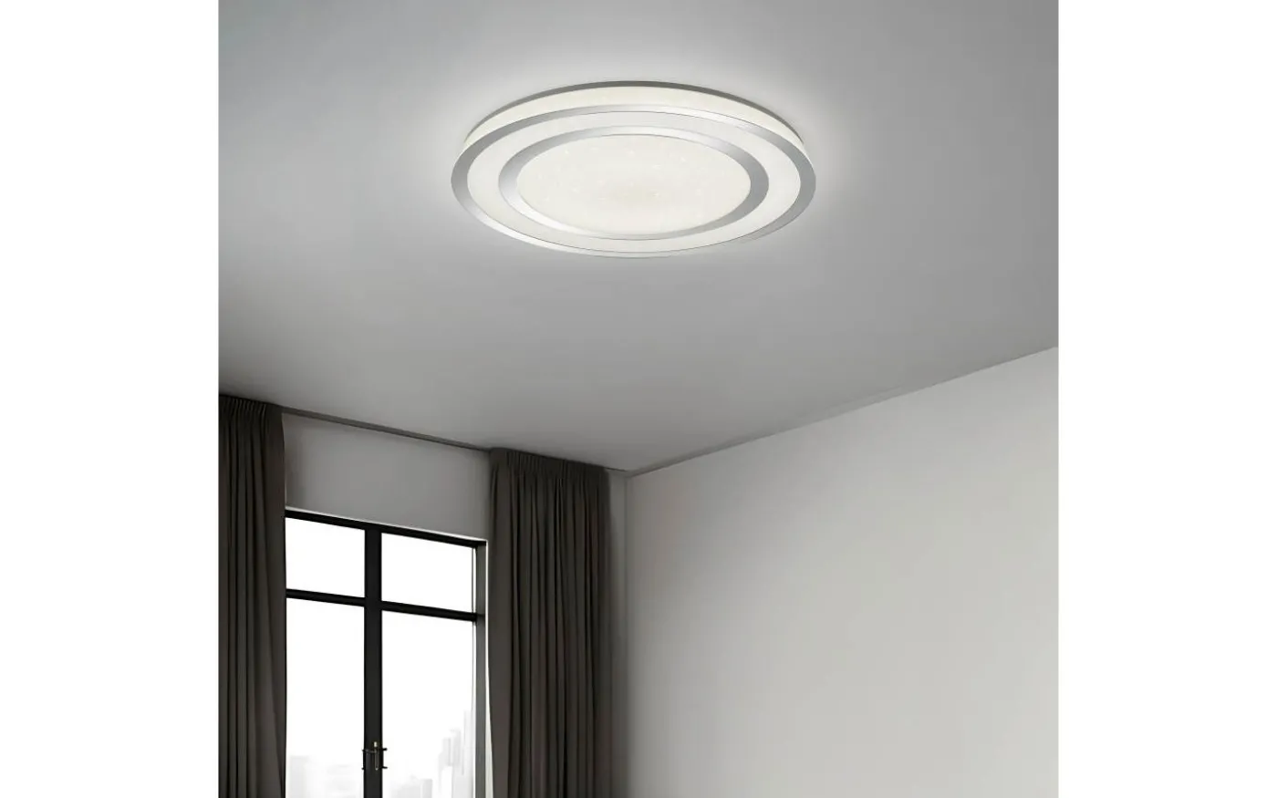 Noriaki Plafond LED krom