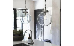 Normandy Taklampa 30cm Antiksilver