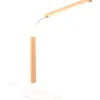 Norris Skrivbordslampa LED matt vit/trä