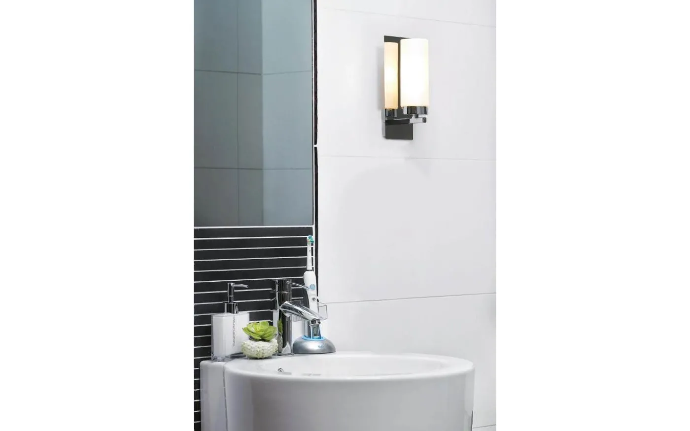 Norrsundet Vägglampa 1L Krom IP44