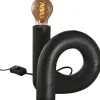 Notice Swirl Bordslampa 18cm Råsvart