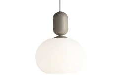 Notti Taklampa 20cm Grå