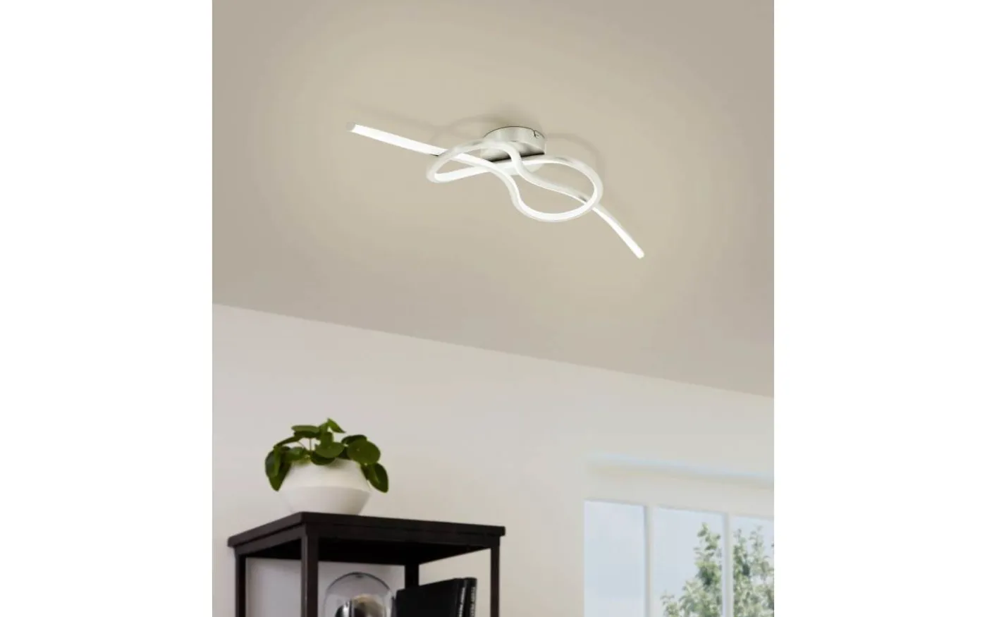 Novafel Plafond 70cm LED 3000K 13W Nickel