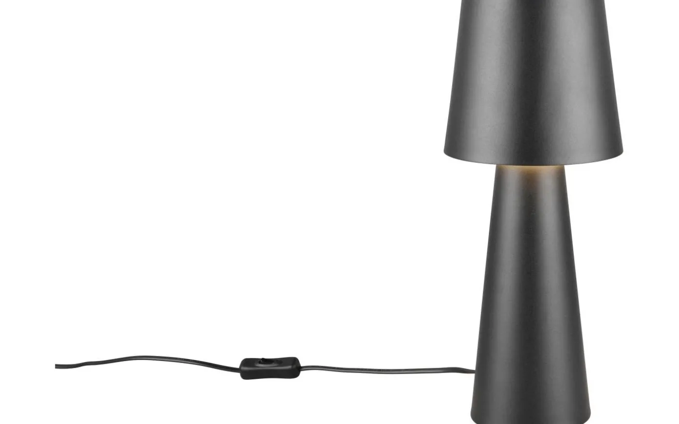 Nubisk Bordslampa E27 mattsvart