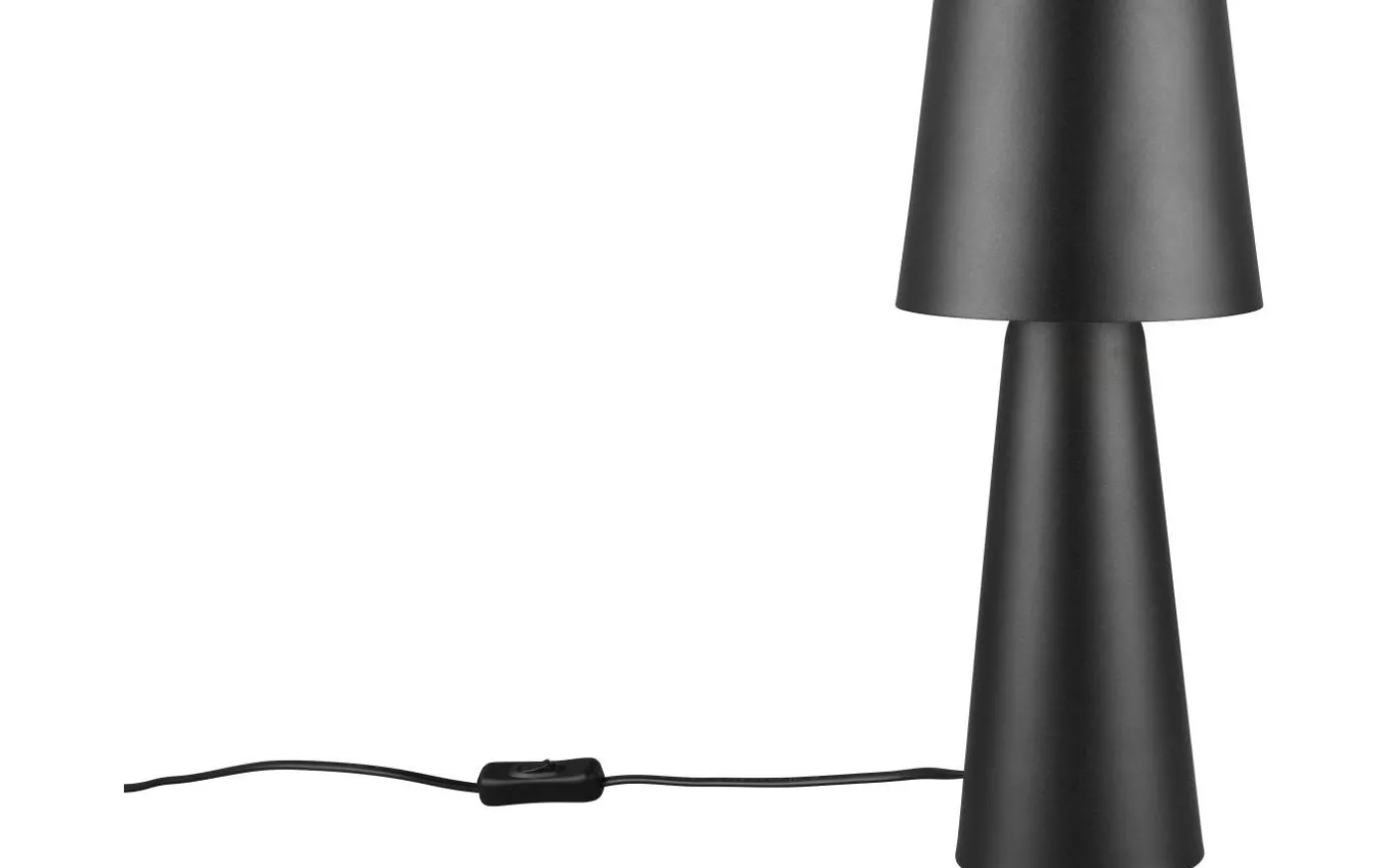 Nubisk Bordslampa E27 mattsvart