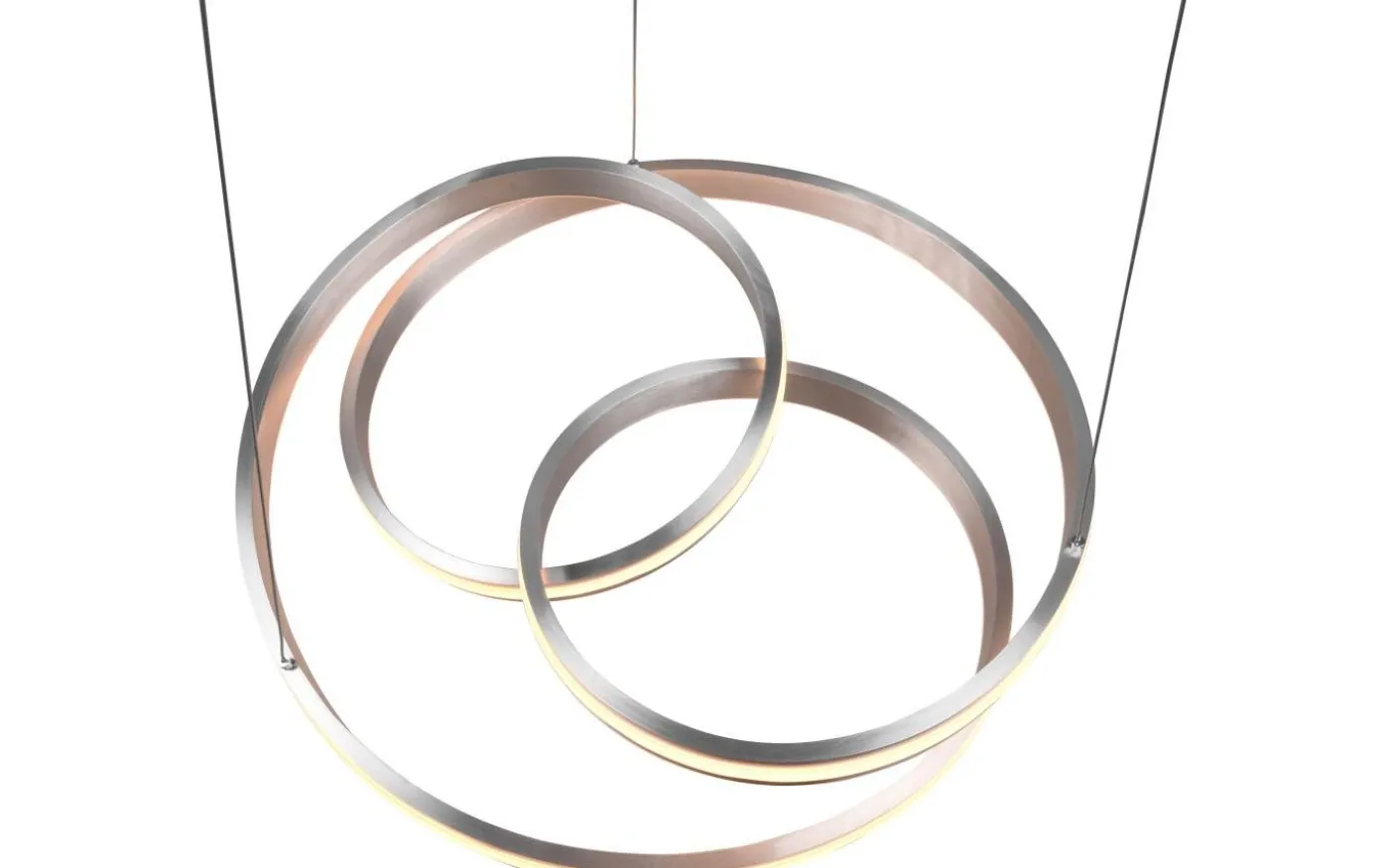 Nuria Takpendel 60cm LED i borstat stål