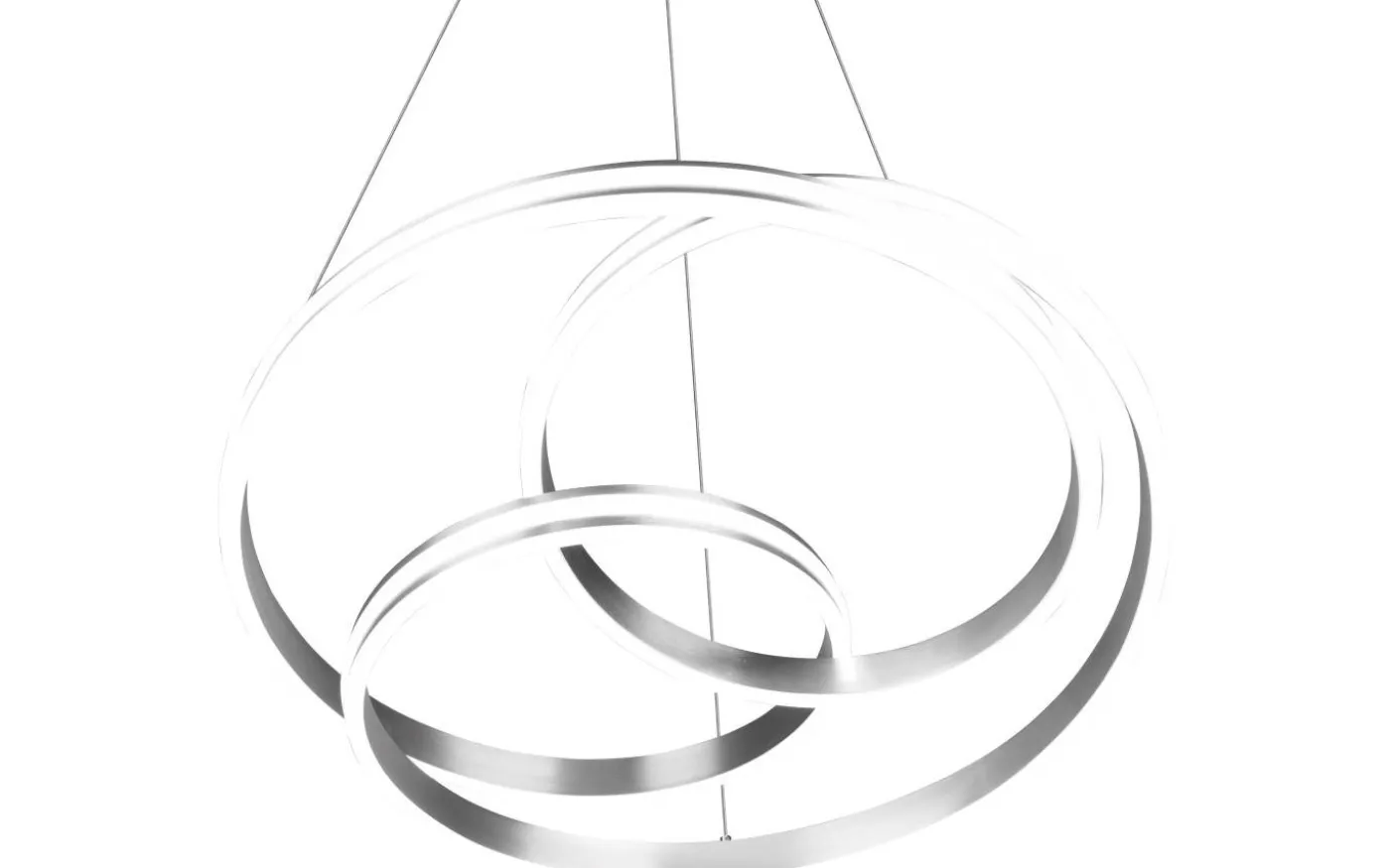 Nuria Takpendel 60cm LED i borstat stål