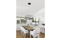 Nuria Takpendel 60cm LED mattsvart