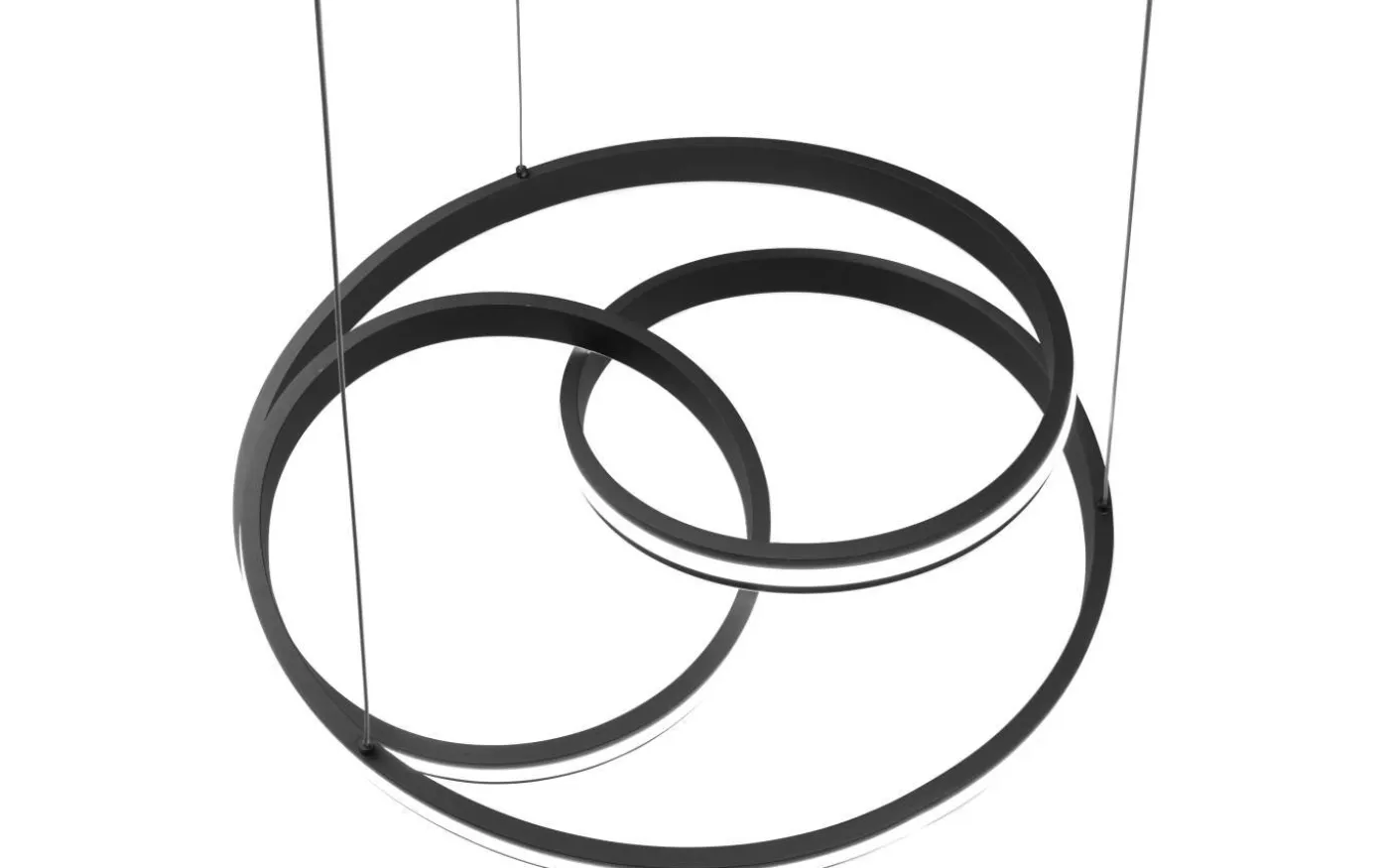 Nuria Takpendel 60cm LED mattsvart