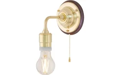 Nylander - Mässing / Brytare / Brunt fäste