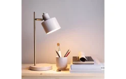 Ocean Skrivbordslampa 43cm Beige/Mässing