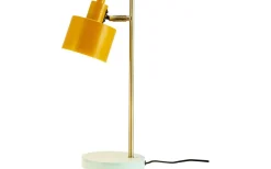 Ocean Skrivbordslampa 43cm Curry/Mässing/Turkos