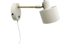 Ocean Vägglampa Beige/Mässing