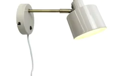 Ocean Vägglampa Beige/Mässing