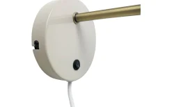 Ocean Vägglampa Beige/Mässing