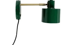 Ocean Vägglampa Mörkgrön/Mässing