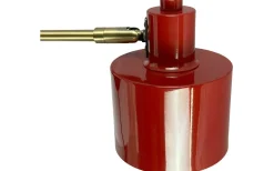 Ocean Vägglampa Mörkröd/Mässing