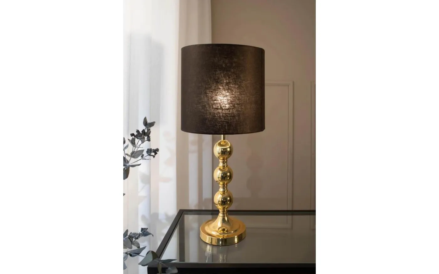 Octo Bordslampa 57cm Mässing/Svart