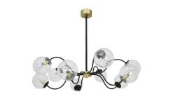 Octopus Taklampa 104cm Svart/Klar