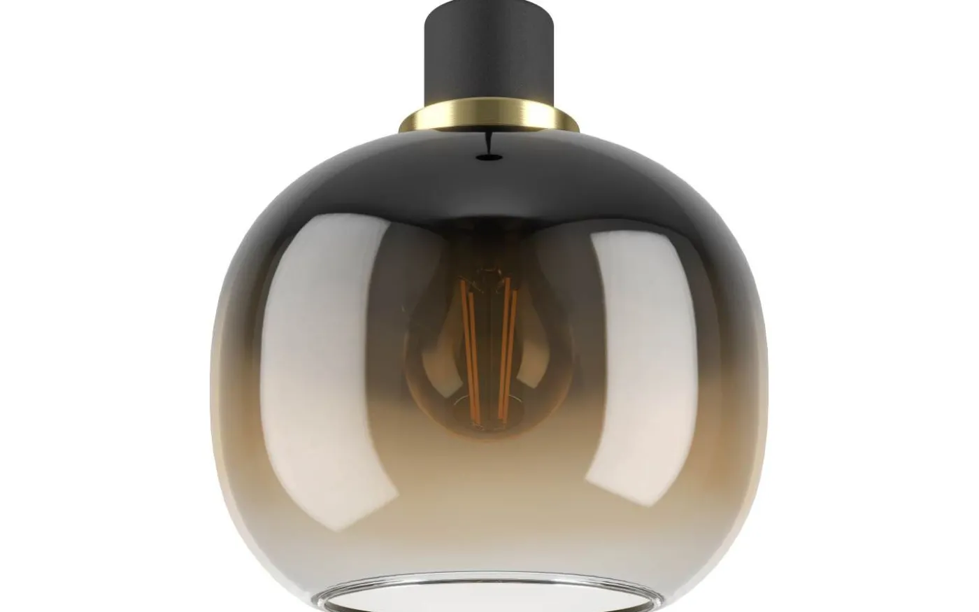 Oilella Fönsterlampa 19cm Svart/Brun