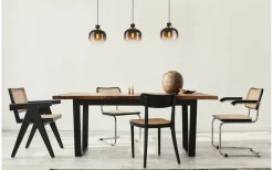 Oilella Taklampa 95cm Svart/Brun