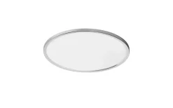 Oja Plafond 42cm CCT 3-stegs DIM LED 3000/4000K 19W Krom IP54