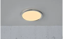 Oja Plafond 29cm CCT 3-stegs DIM LED 3000/4000K 14,5W Krom IP54