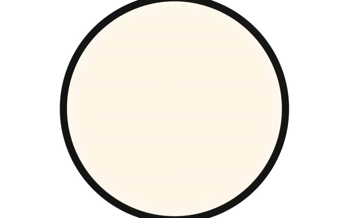 Oja Plafond 42cm DIM LED 3000/4000K 24W Svart IP54