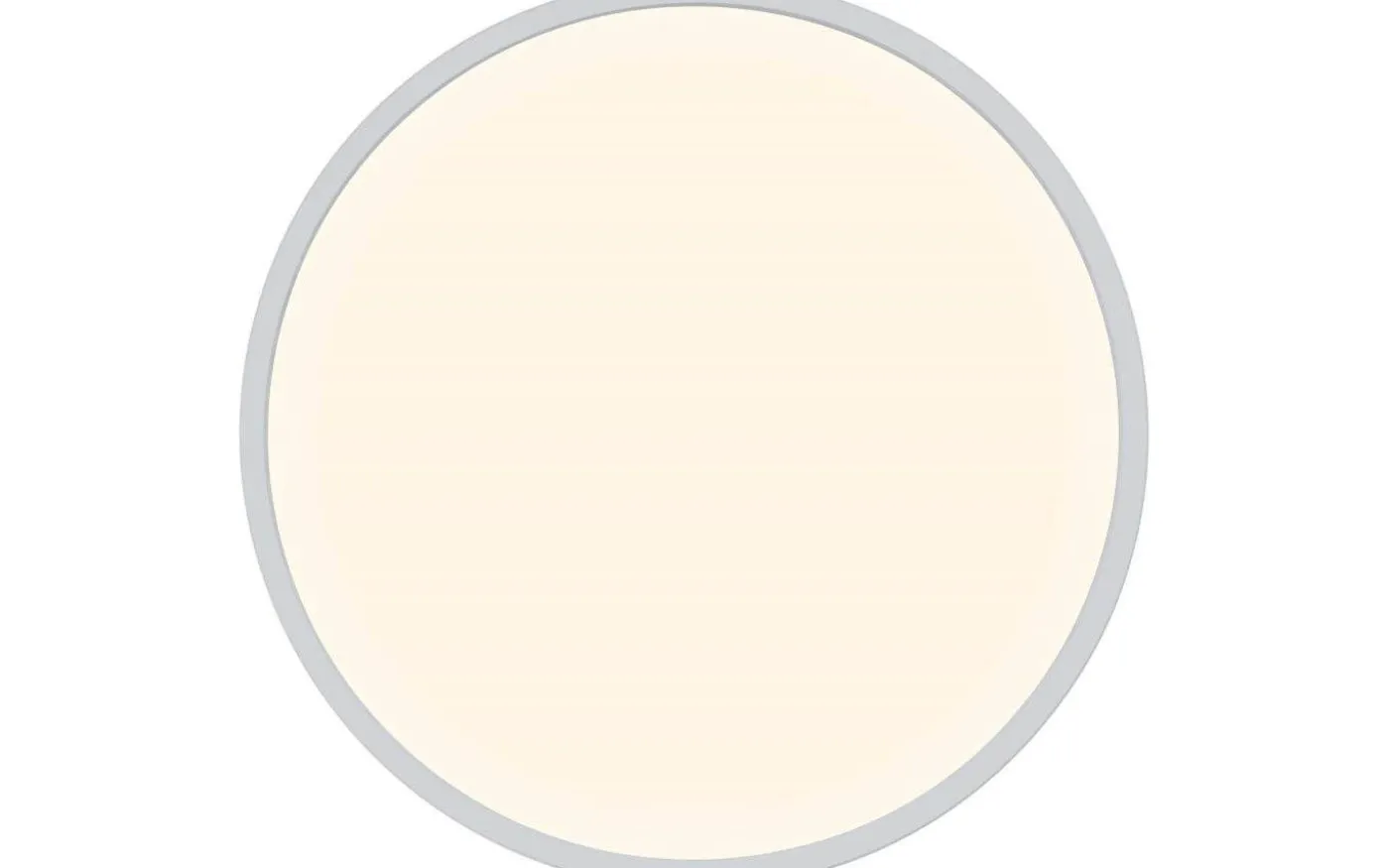 Oja Plafond 42cm LED 3000K/4000K 19W Vit IP54