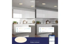 Oja Plafond 60cm Smart Light LED 2700-6500K 30W Vit