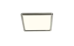 Oja Square Plafond 29cm CCT 3-stegs DIM LED 3000/4000K 14,5W Nickel